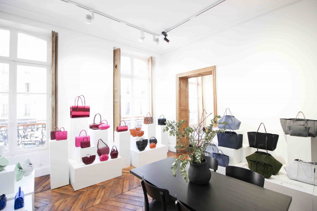 2020 Paris fashion week showroom