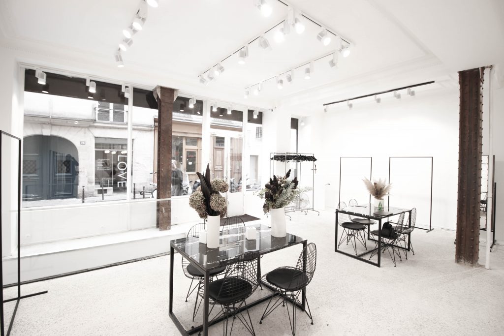 Location showroom Marais Paris fashion week