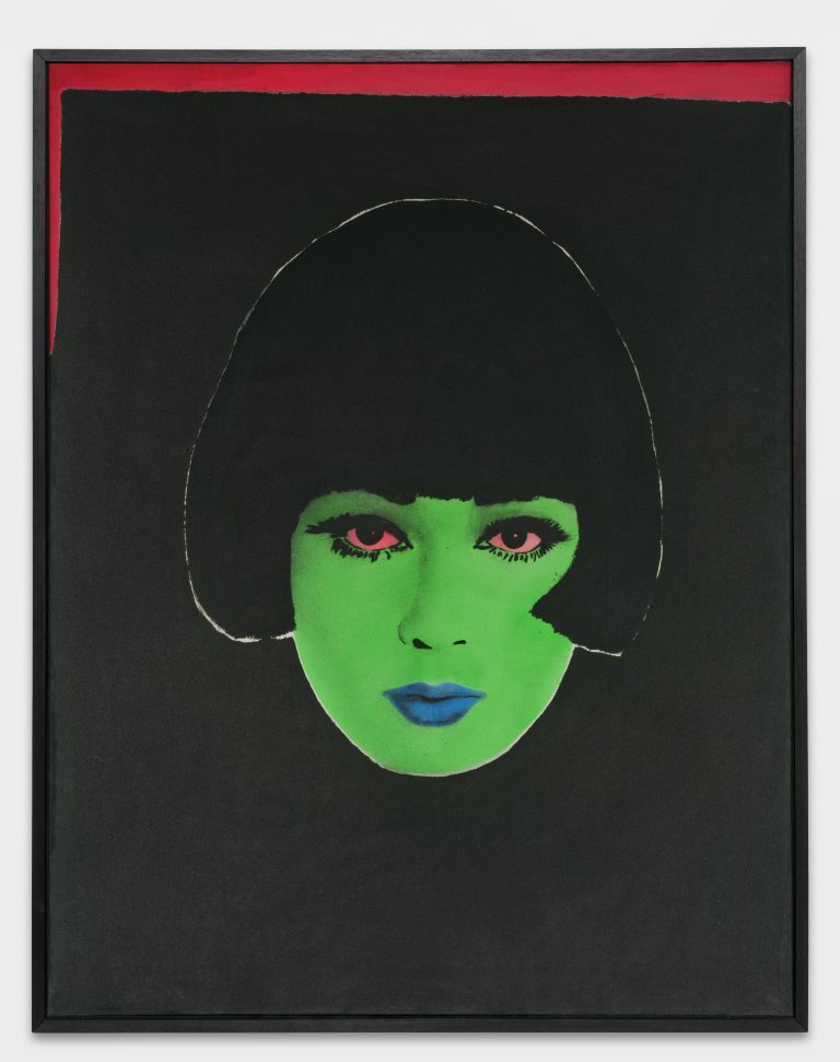 forever-sixties-pop art-vert-femme-tableau