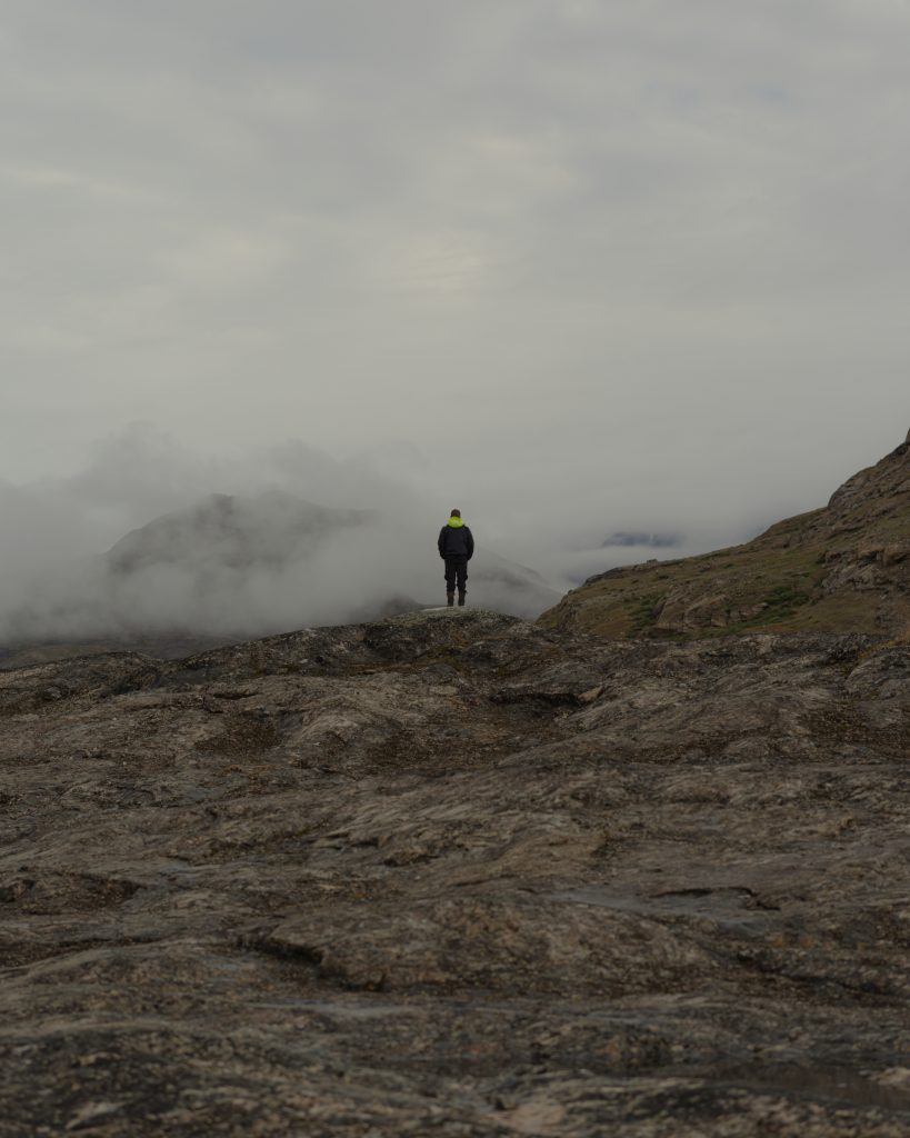 photographie groenland personne montagne