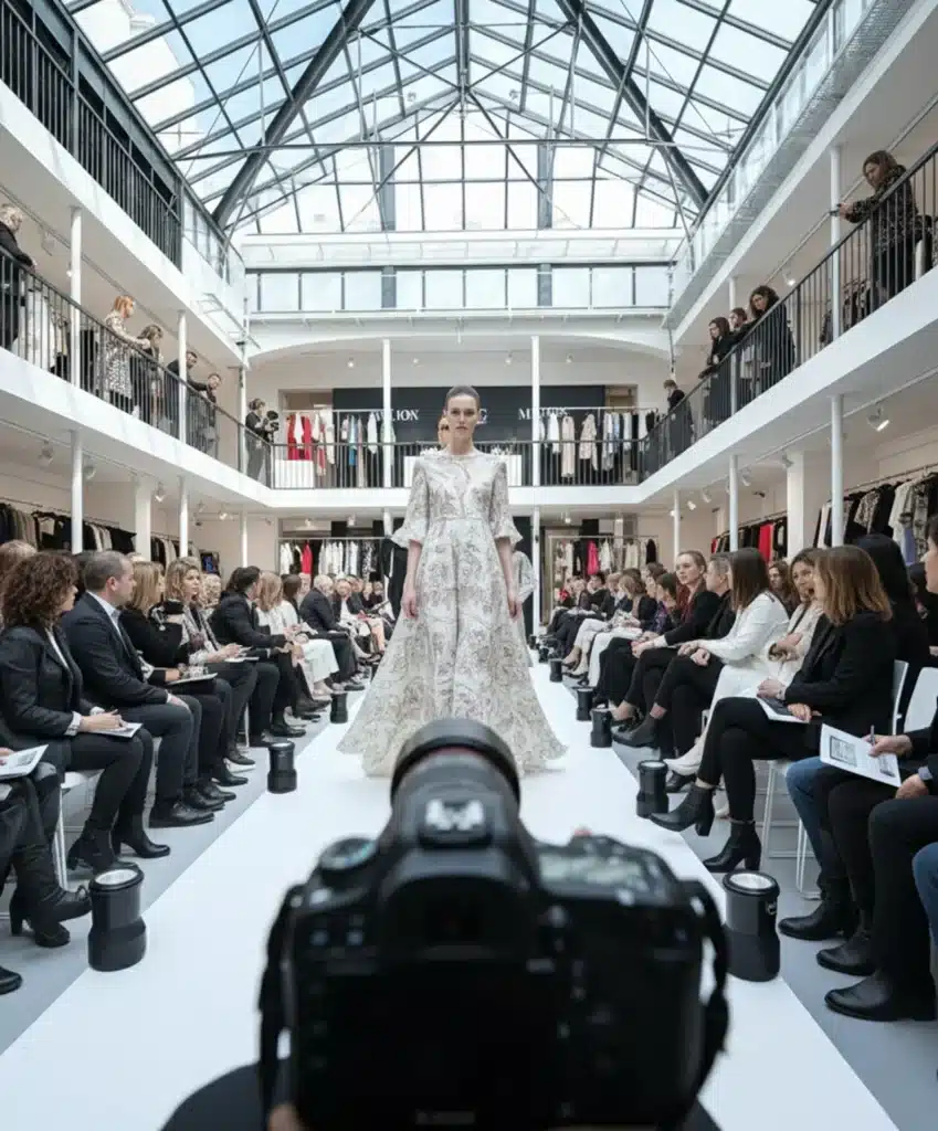 presentation collection showroom Paris Fashion Week